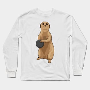 Meerkat Bowling Bowling ball Long Sleeve T-Shirt